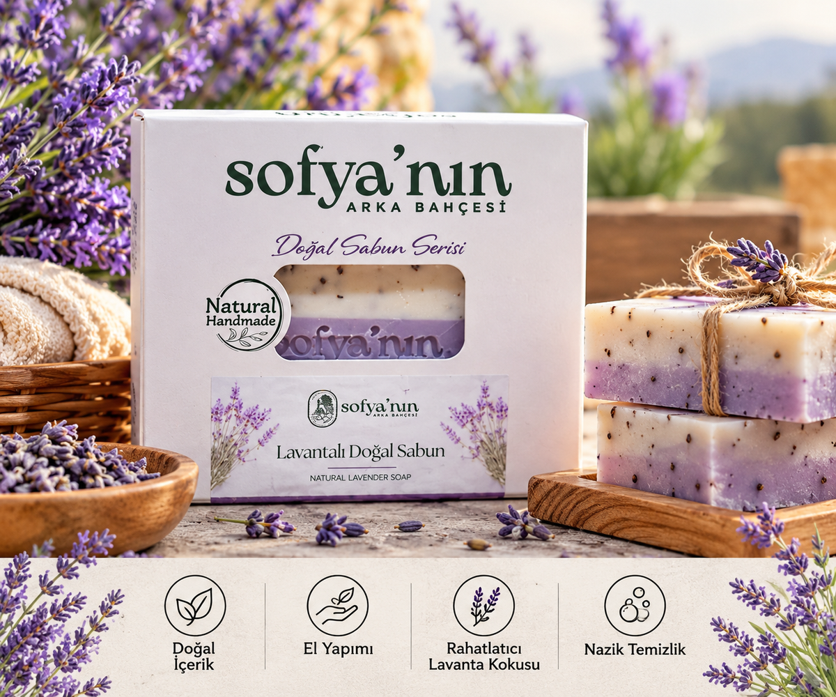 Sofya’nın Arka Bahçesi – Lavantalı Doğal Sabun