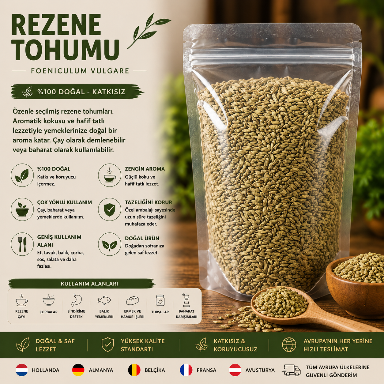 REZENE TOHUMU 70 GR