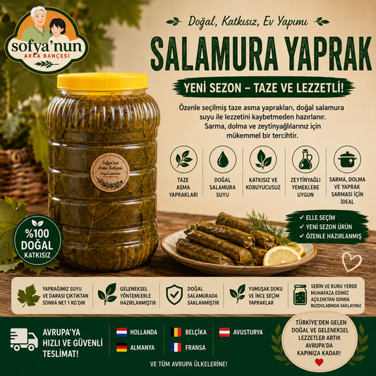Salamura Yaprak - 2 kg - YENİ SEZON