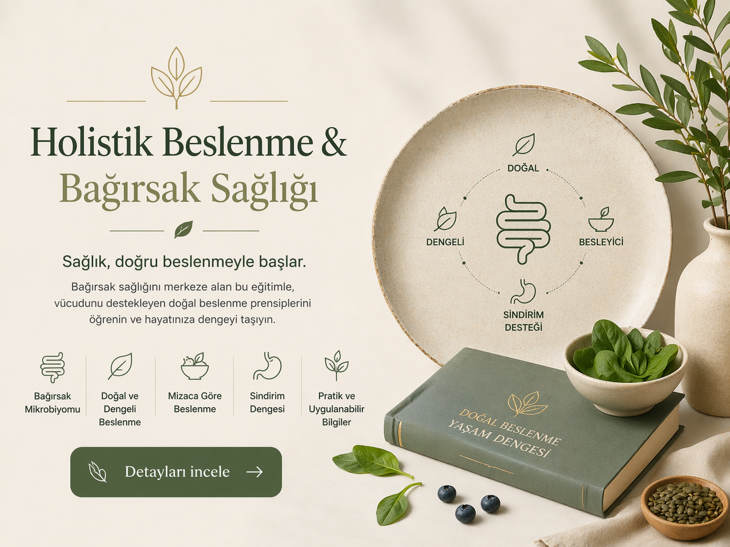 Holistik Beslenme ve Bağırsak Sağlığı Eğitimi