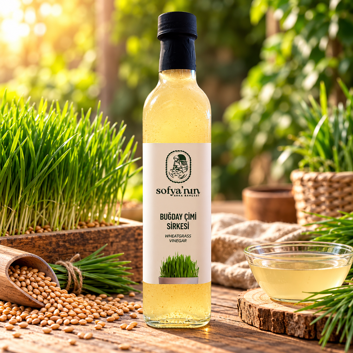 Vinagre de pasto de trigo – 500 ml