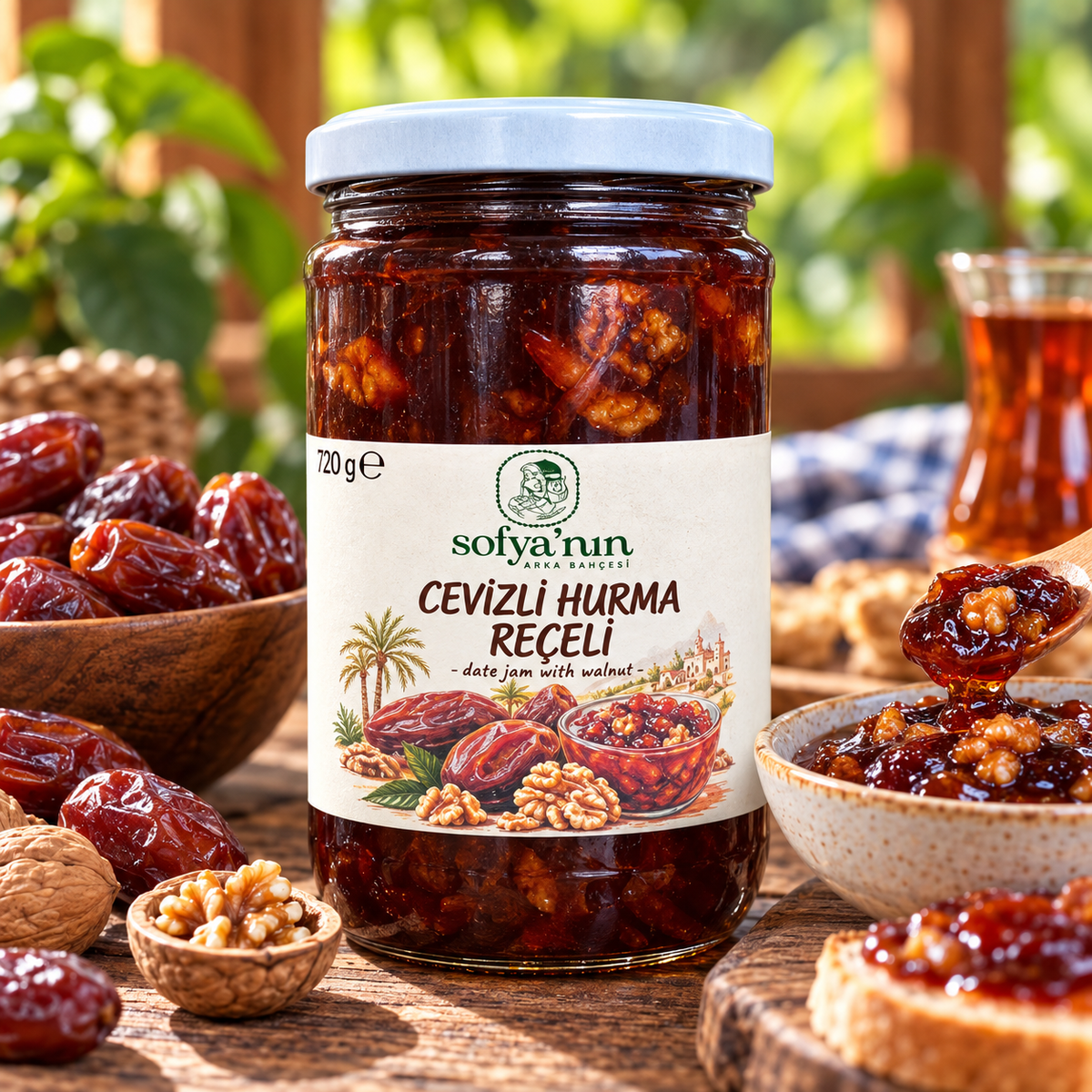 Walnut Date Jam – 720 g