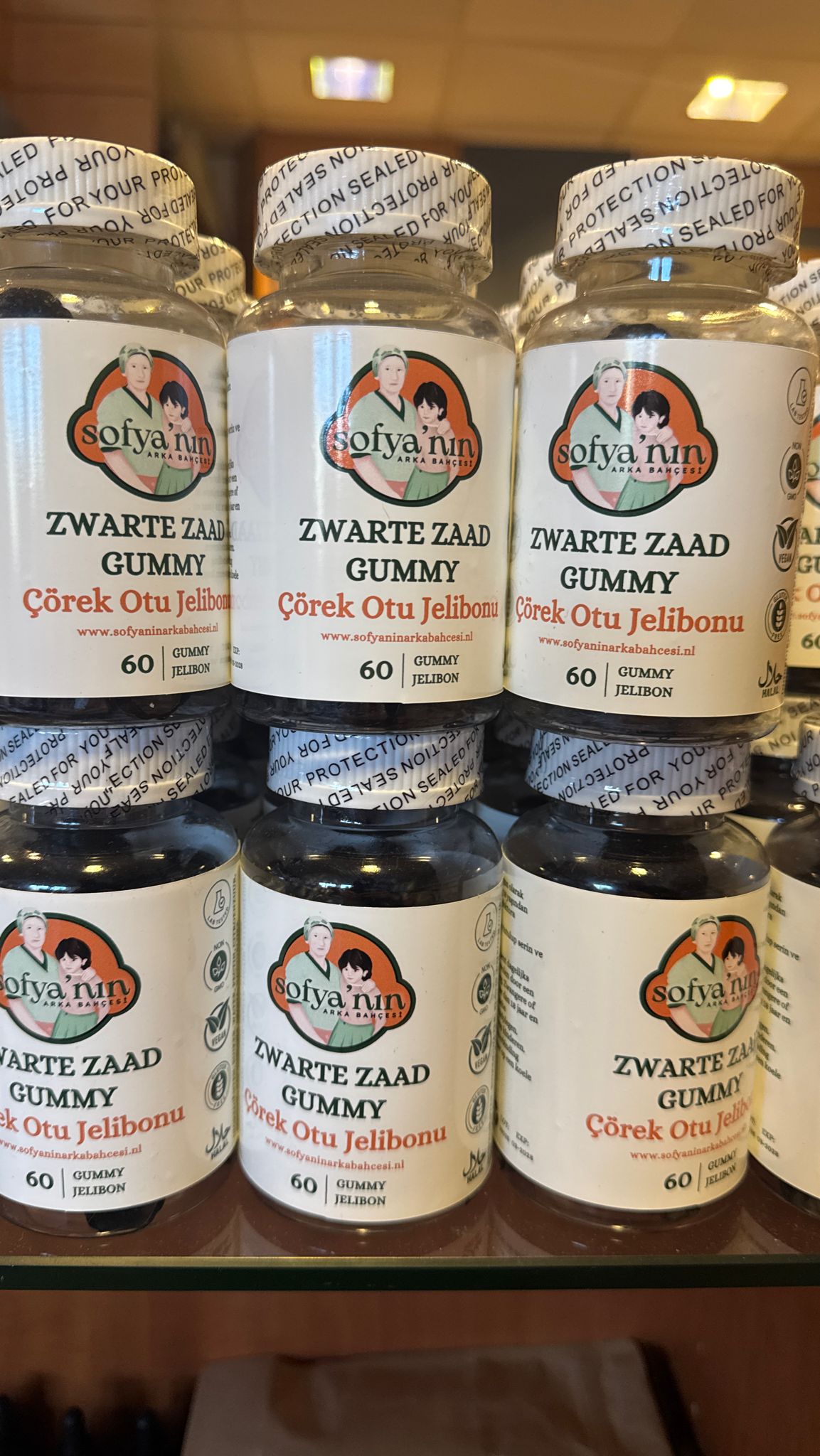 Çörek Otu Jelibonu (Qwarte Zaad Gummy) (60 Adet)