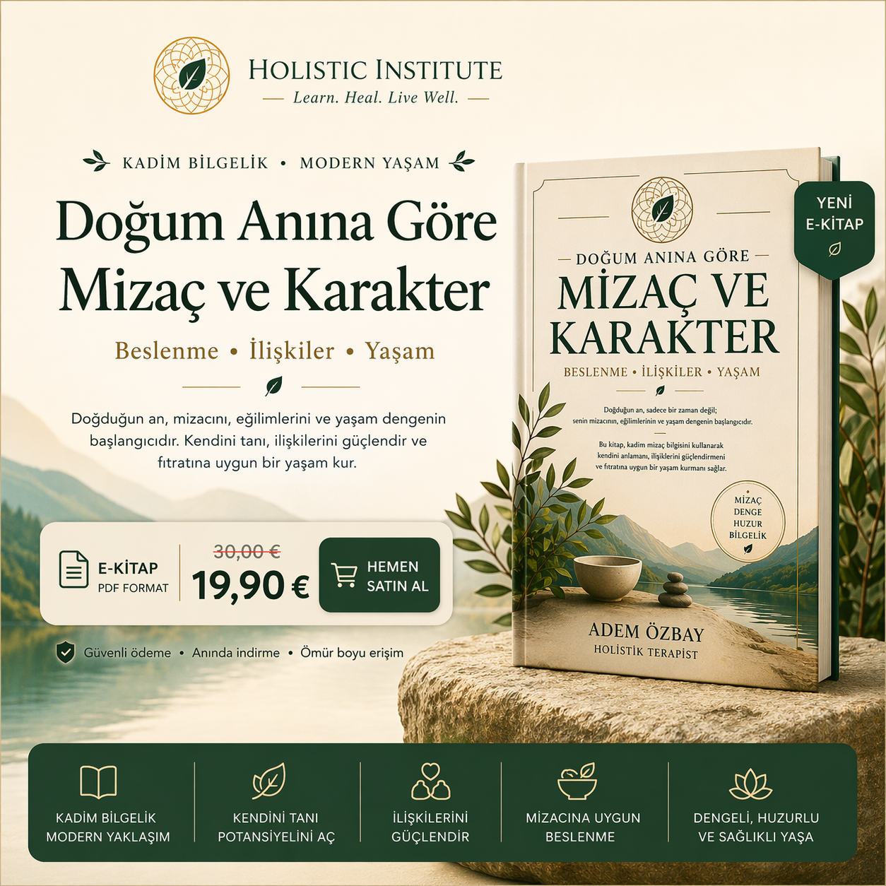 Doğum Anına Göre Mizaç ve Karakter / Beslenme • İlişkiler • Yaşam (e-kitap)