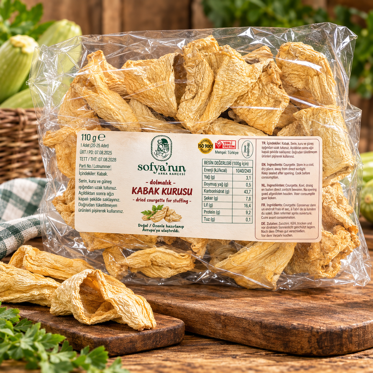 Dolmalık Kabak Kurusu – 110 g