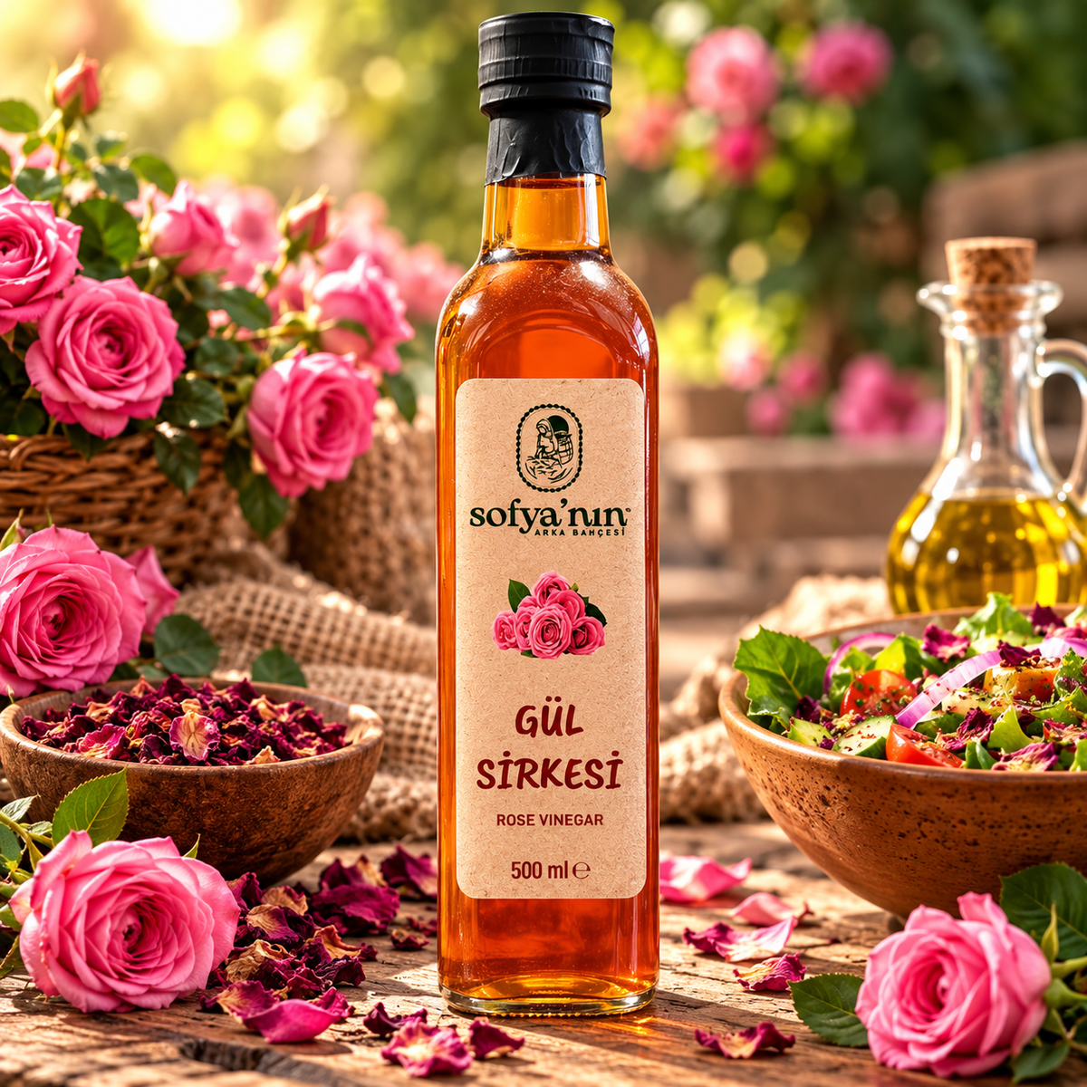 Vinaigre de rose – 500 ml