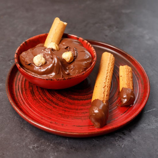 Crème de noisettes au cacao avec éclats de noisettes – 200 g