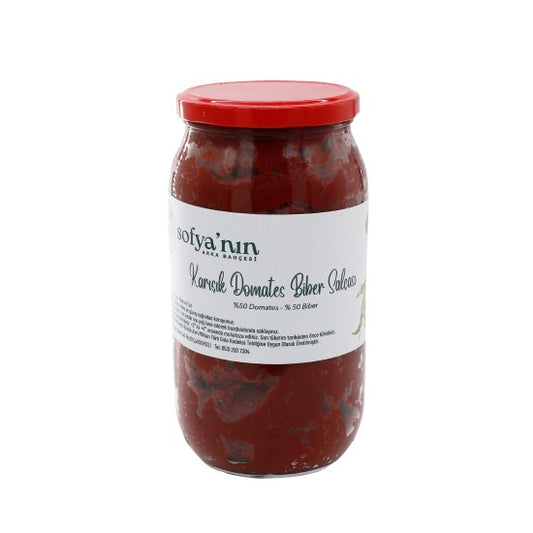 1 kg Karışık Salça (Ev Yapımı - Ata Tohum )