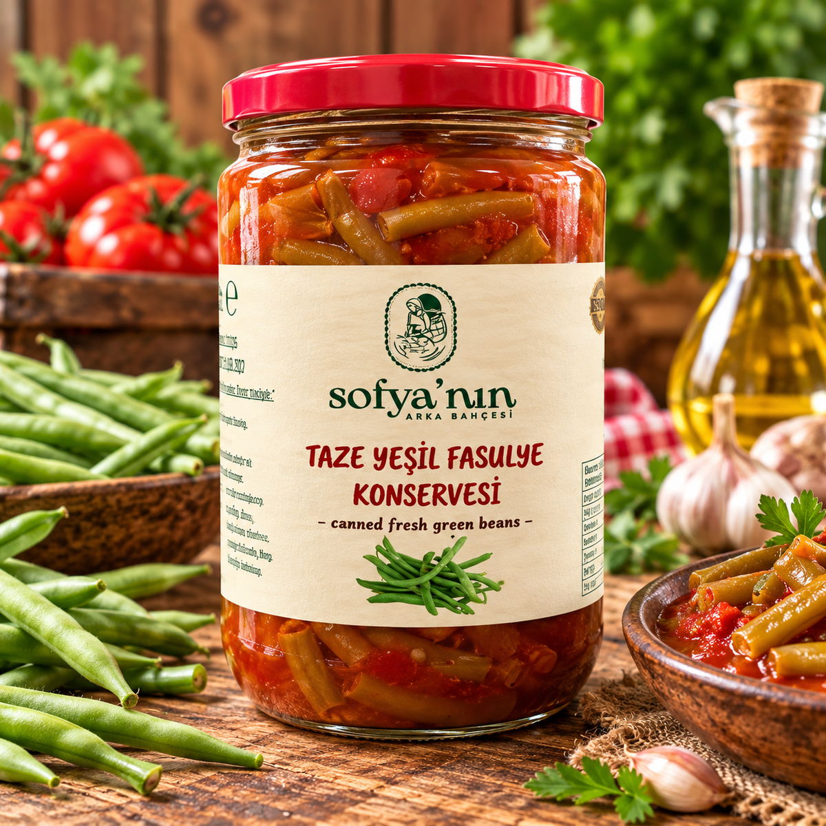Yeşil Fasulye Konservesi (770 gr)