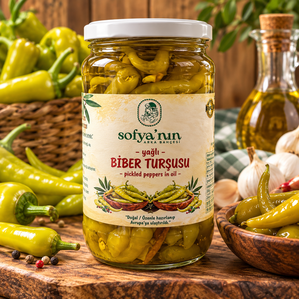 Yağlı Biber Turşusu – 860 g