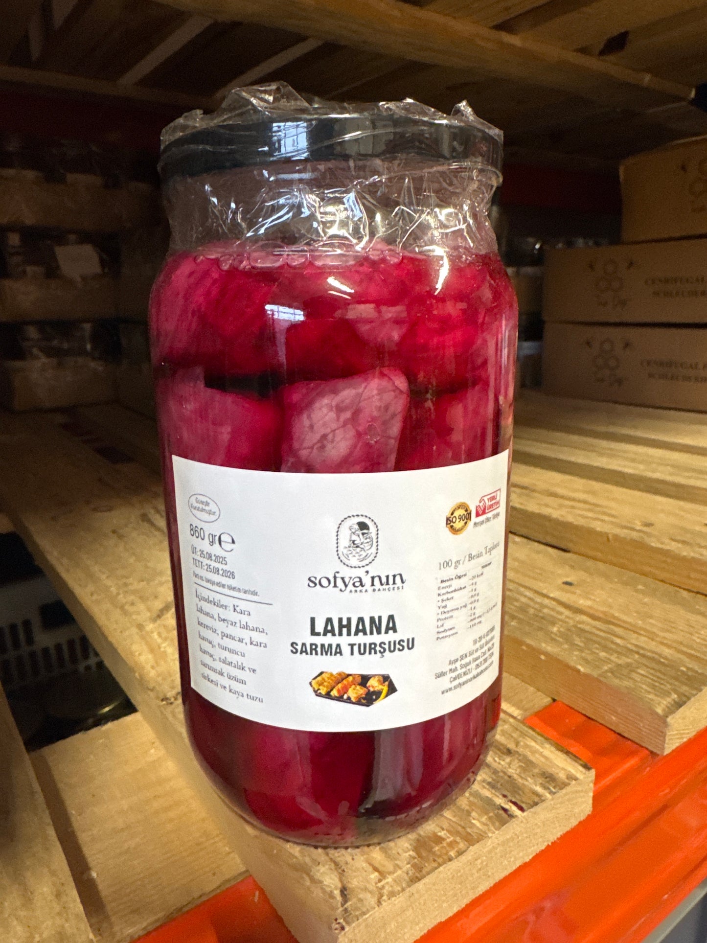 Lahana Sarma Turşusu (Doğal Fermantasyon)