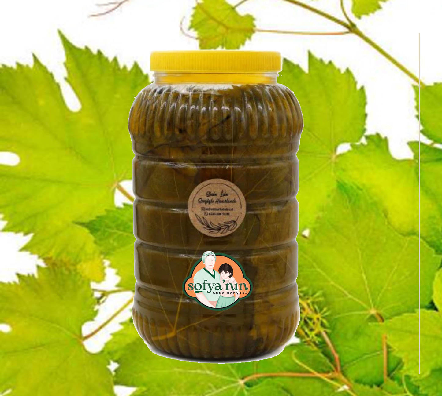 Salamura Yaprak - 5 kg - Dolmalık Yaprak