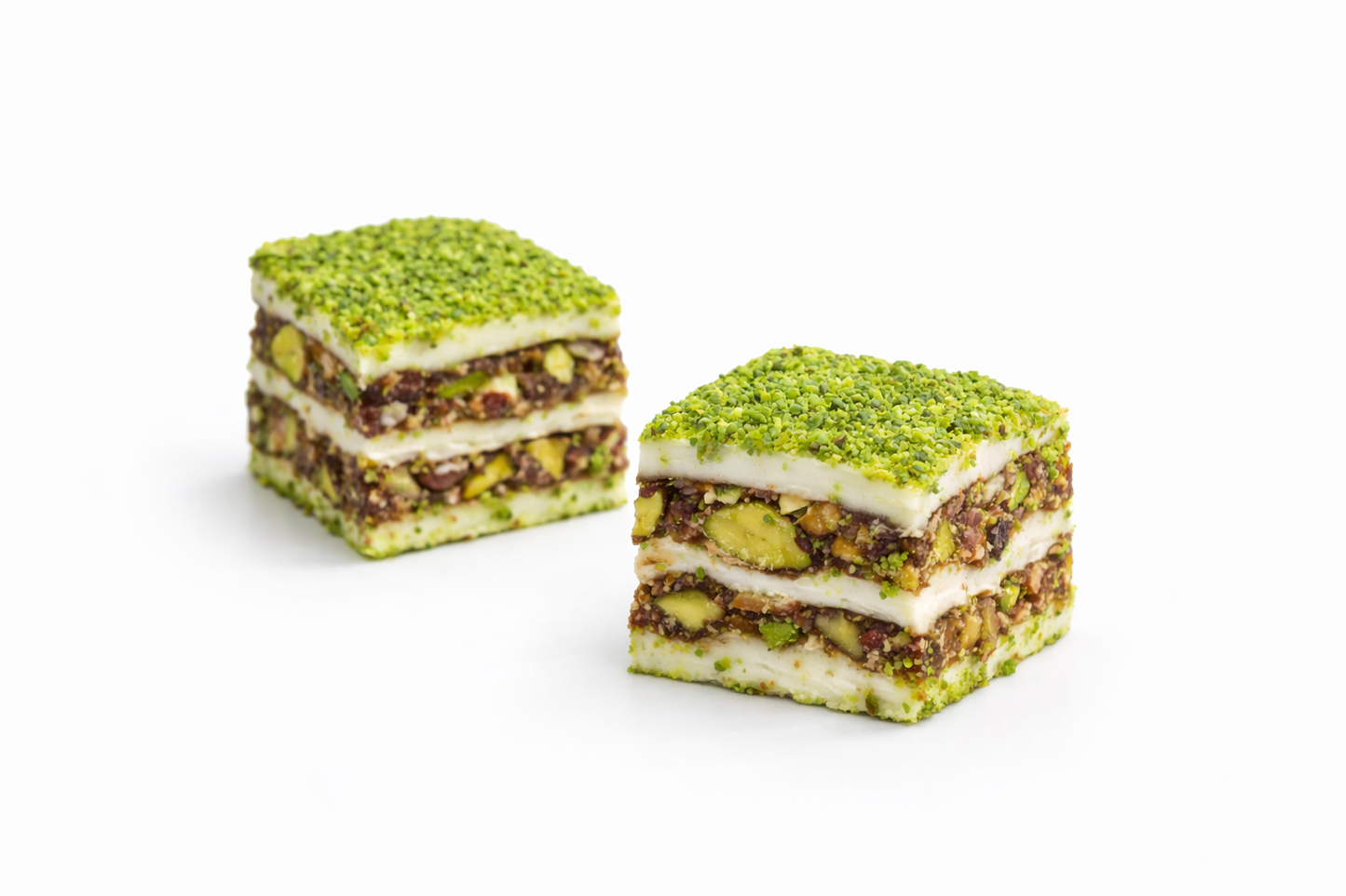 Antep Fıstıklı Pasta Lokum - (450-500 gr)