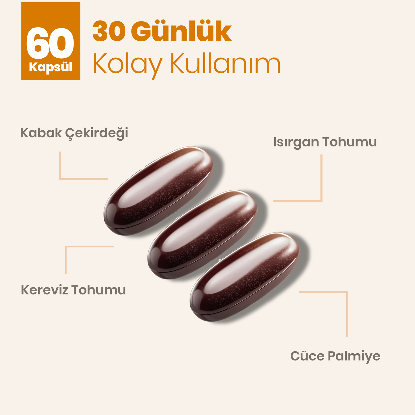 Kabak Çekirdeği Yumuşak Kapsül
