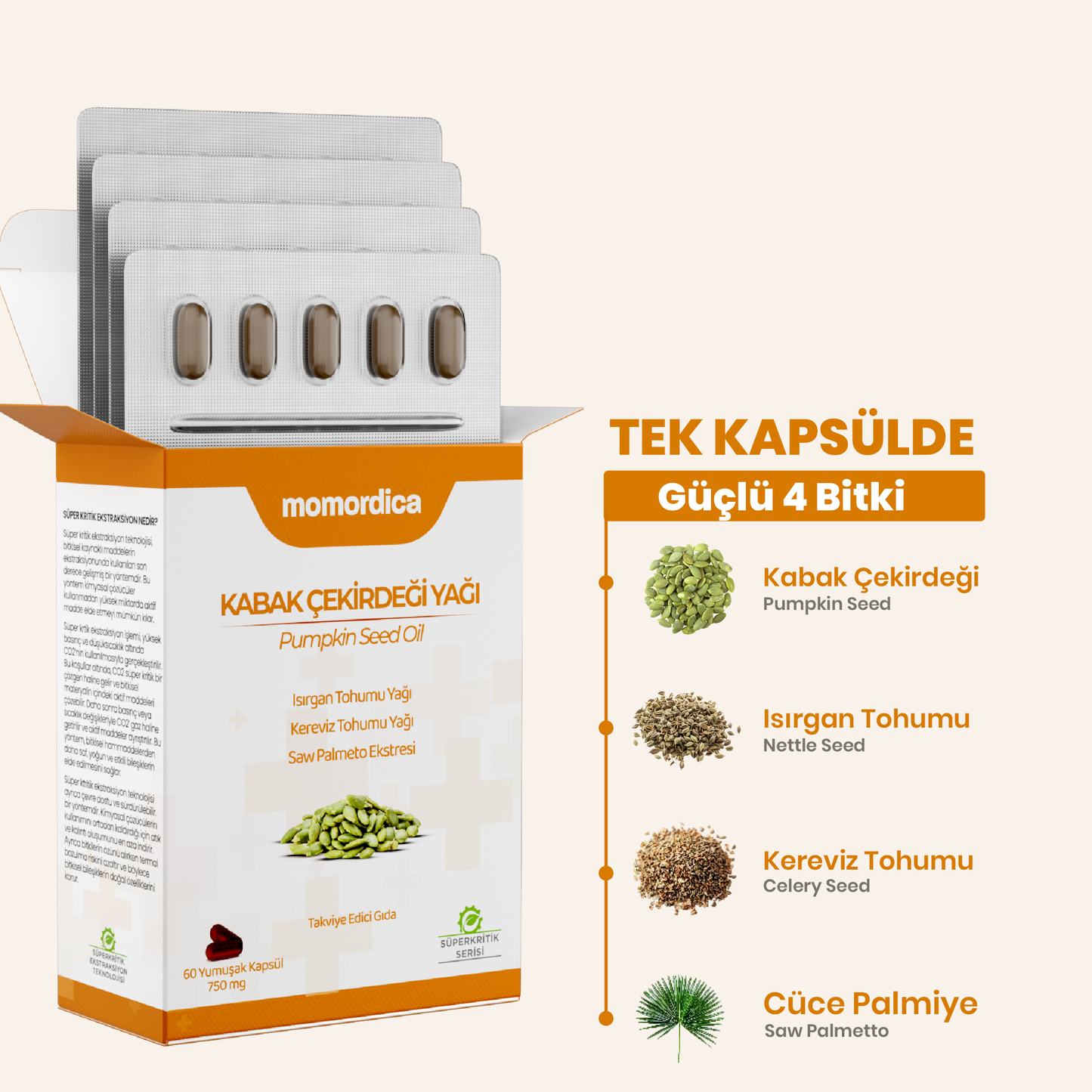 Kabak Çekirdeği Yumuşak Kapsül