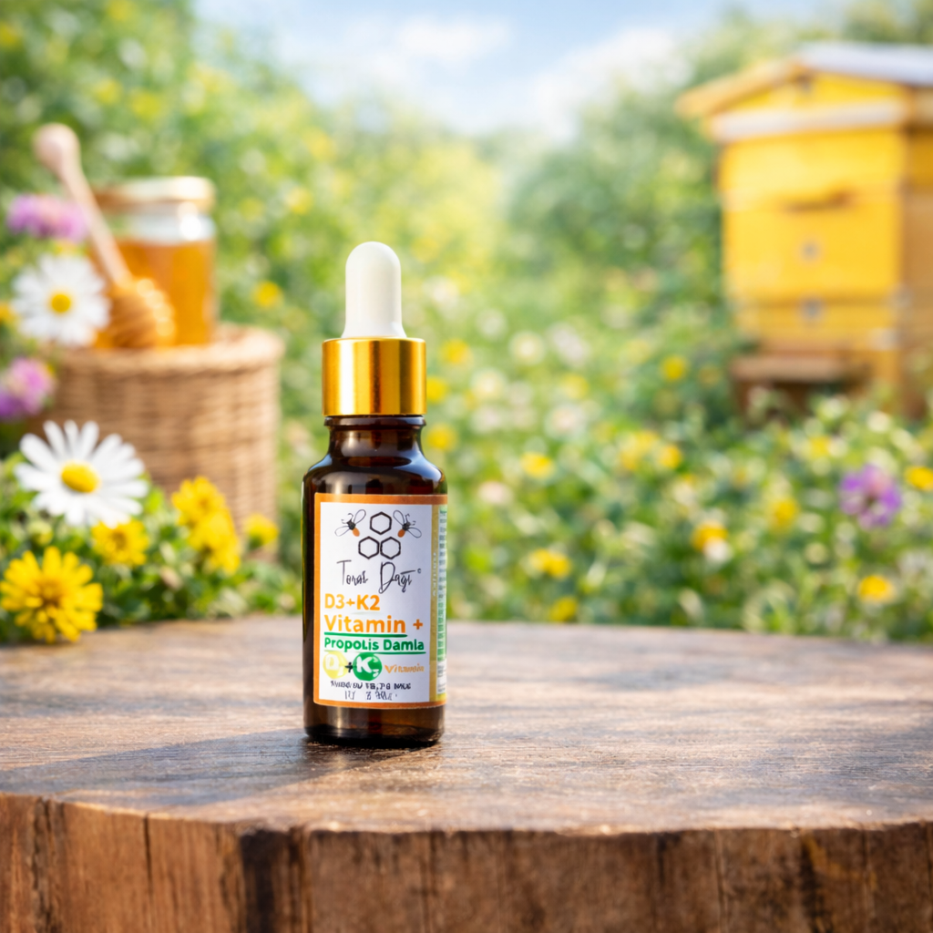 D3 + K2 Vitamin + Propolis Damla – 20 ml