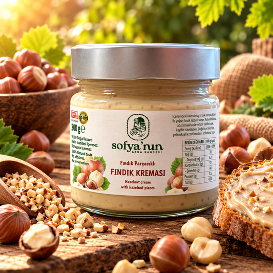 Crème de noisettes aux éclats de noisettes – 200 g