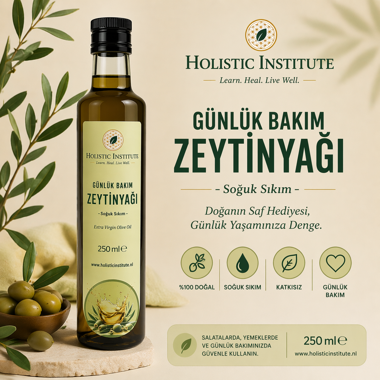 Günlük Bitkisel Karışım Zeytinyağı