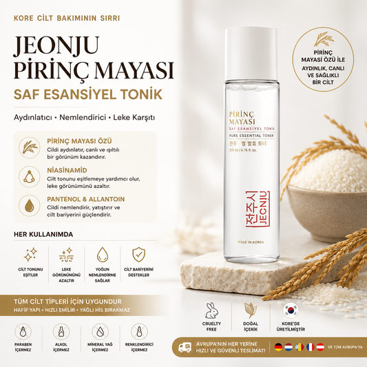Jeonju Pirinç Mayası Saf Esansiyel Tonik