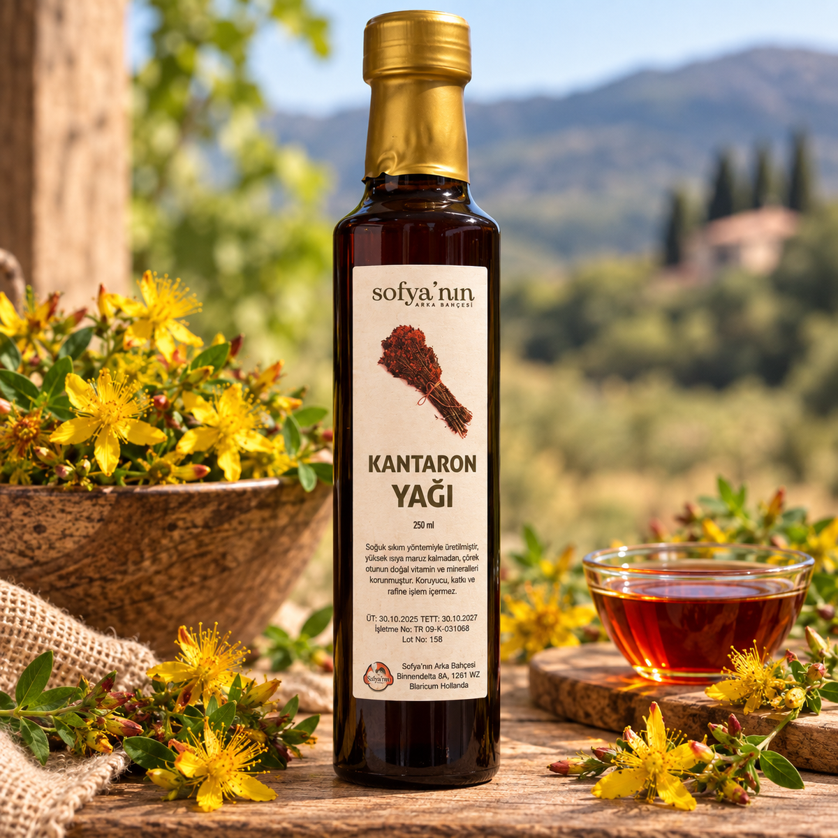 Olio di Iperico (Fatto in casa naturale - 250 ml)