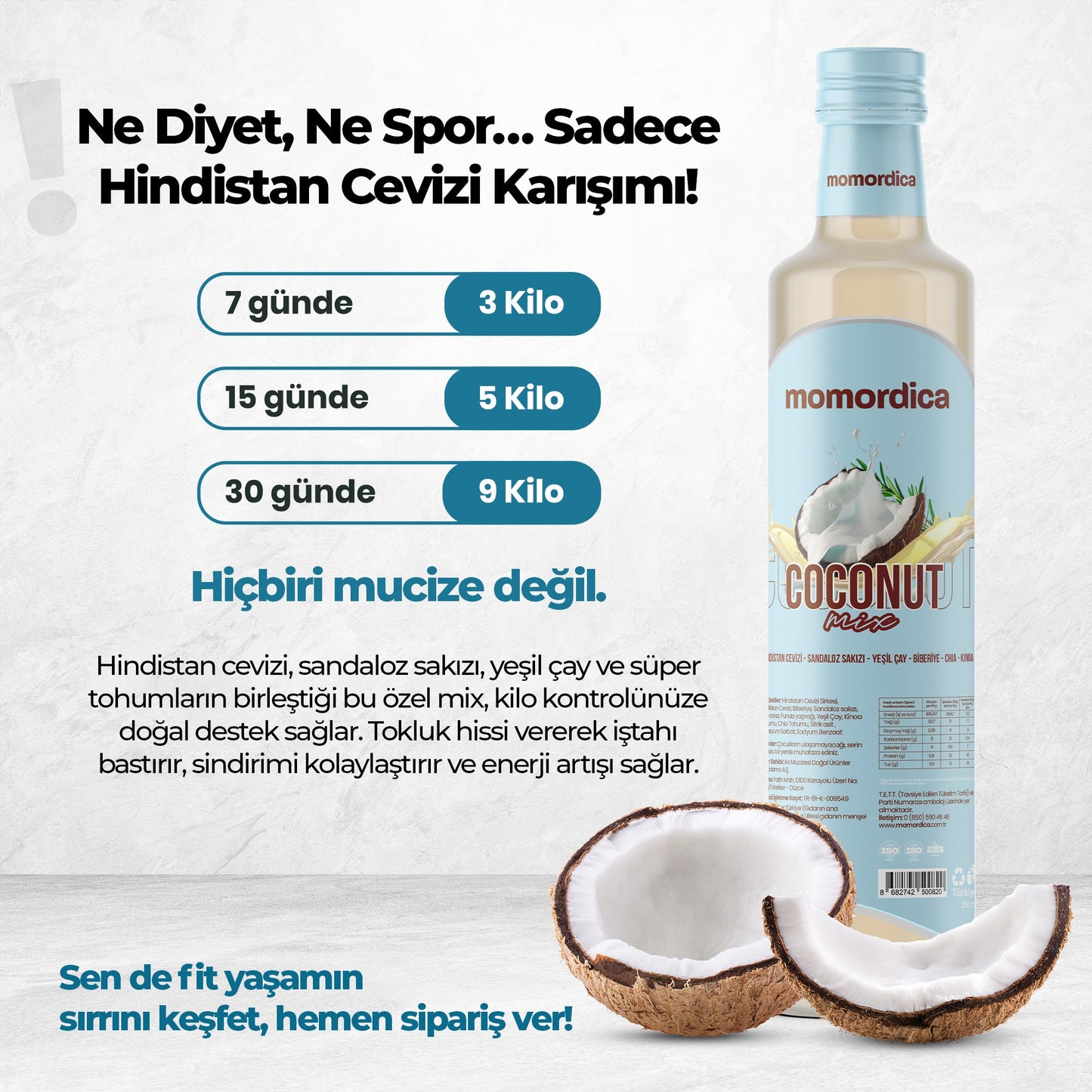 Momordica Coconut Mix  - 250ml