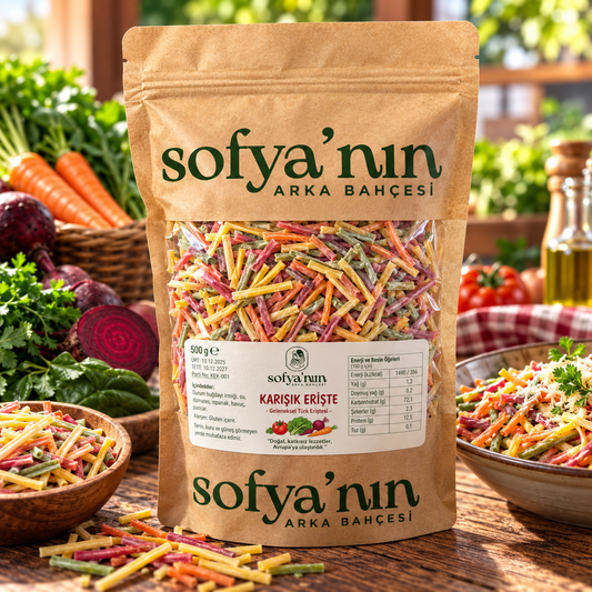 Nouilles mélangées aux légumes - 500 g