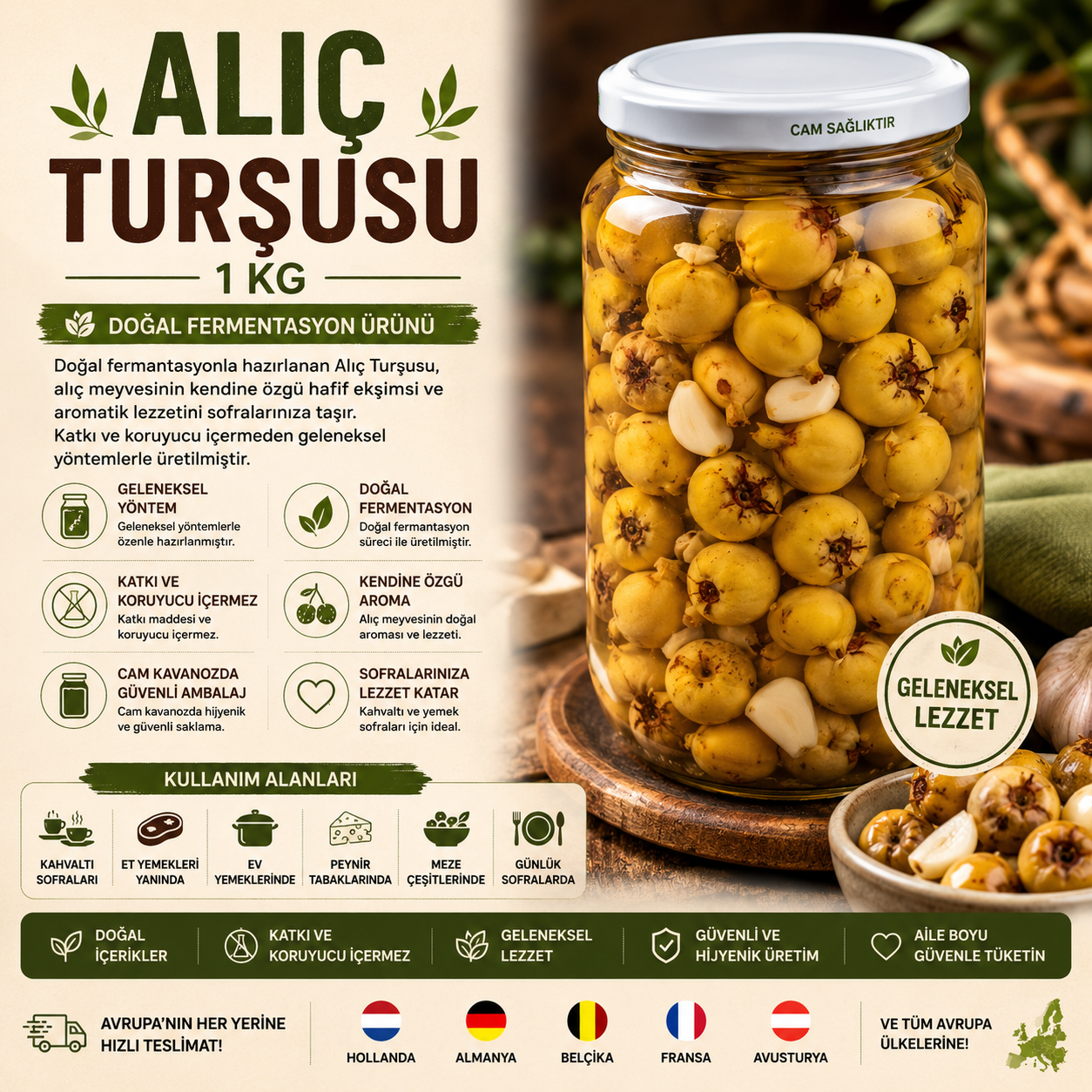 ALIÇ TURŞUSU 1 KG