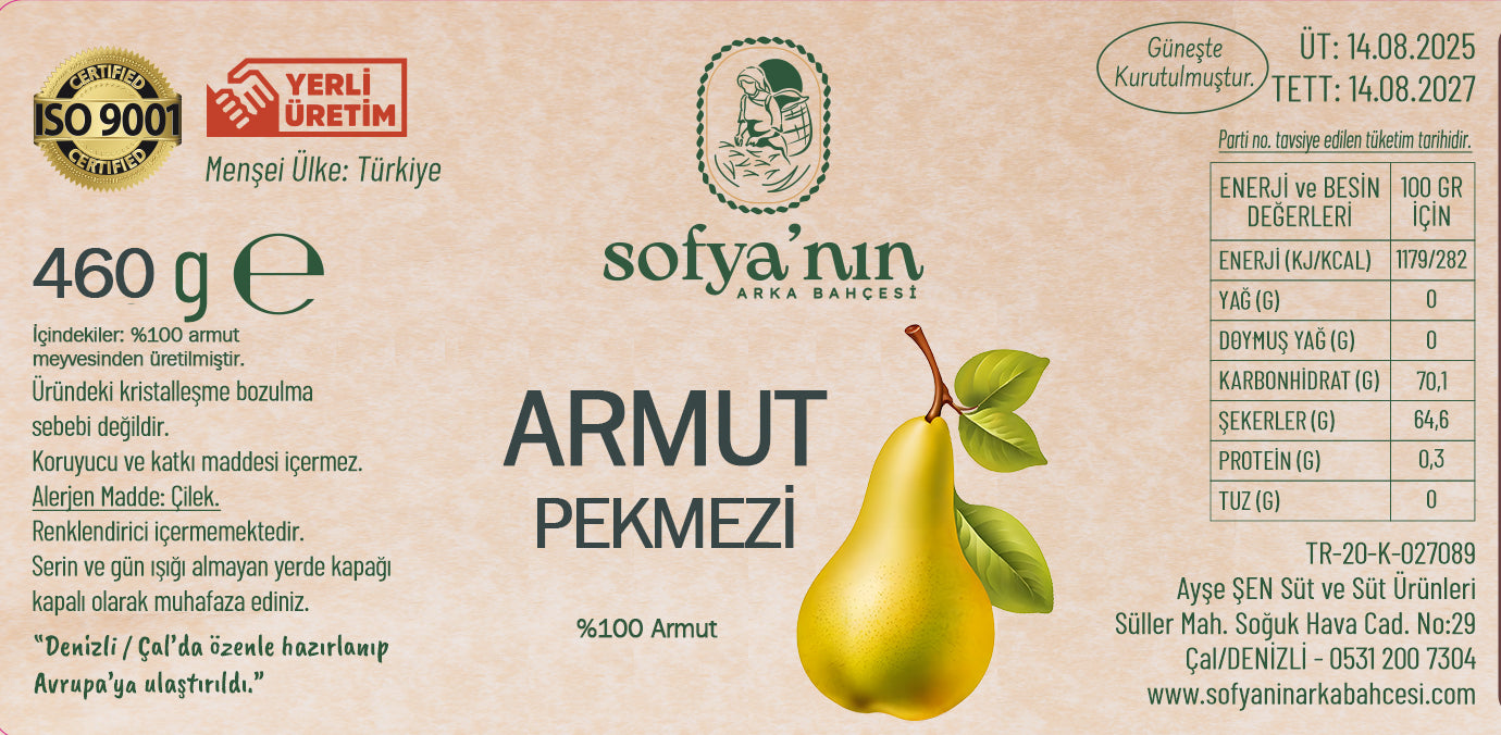 Armut Pekmezi - 460 g