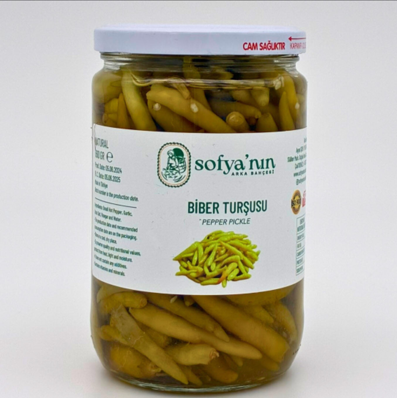 Sivri Biber Tursusu (860 gr)