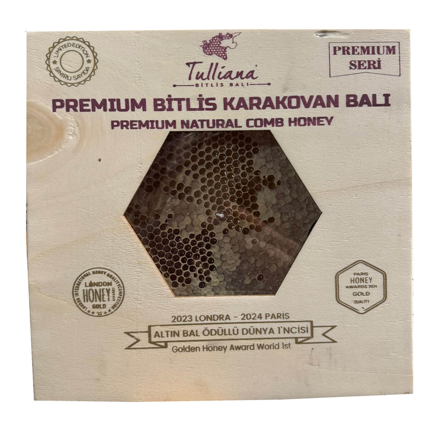 Bitlis Karakovan Balı (Organik Premium Serisi) - (1200-1300gr)