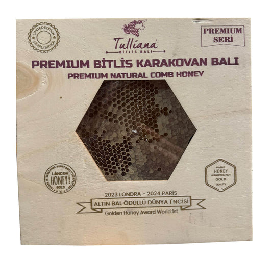 Bitlis Karakovan Balı (Organik Premium Serisi) - (1200-1300gr)
