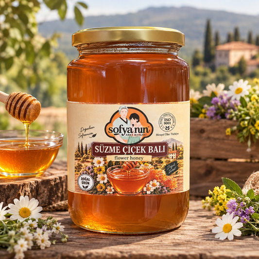 Süzme Çiçek Balı – 1 kg