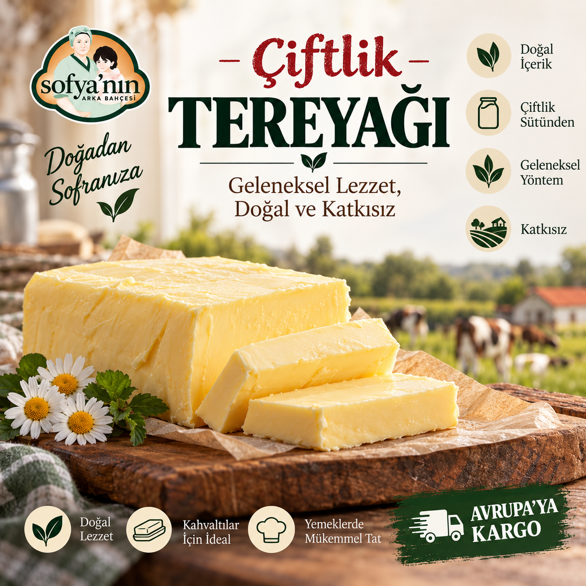 Burro di Fattoria Puro (1 kg)