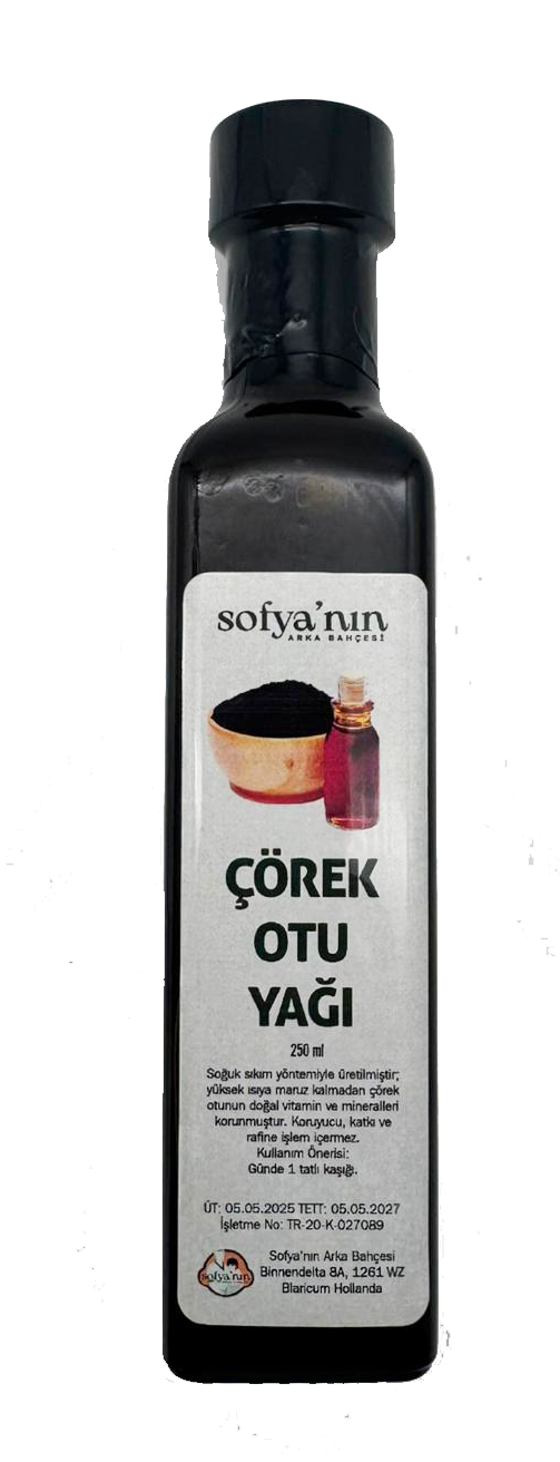 Soğuk Sıkım Çörek Otu Yağı – (250 ml)
