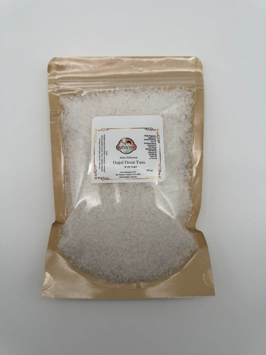 Rafine Edilmemiş Doğal Deniz Tuzu (500 gr)