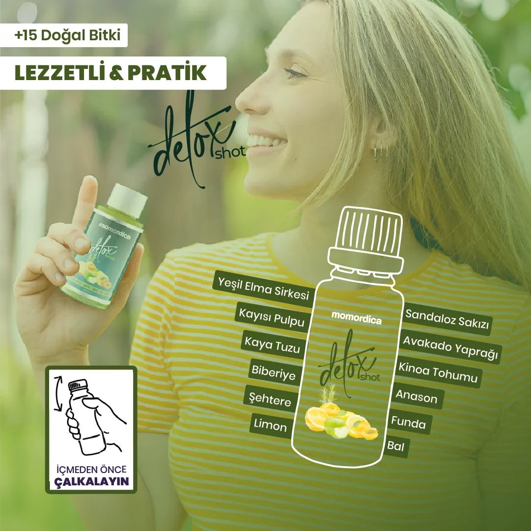 Momordica Detox Shot - 10 Adet