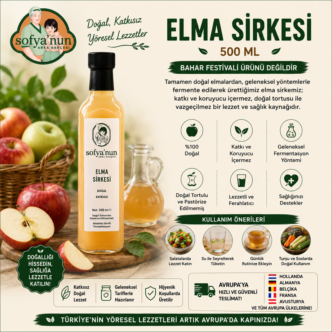 Appelciderazijn 500 Ml