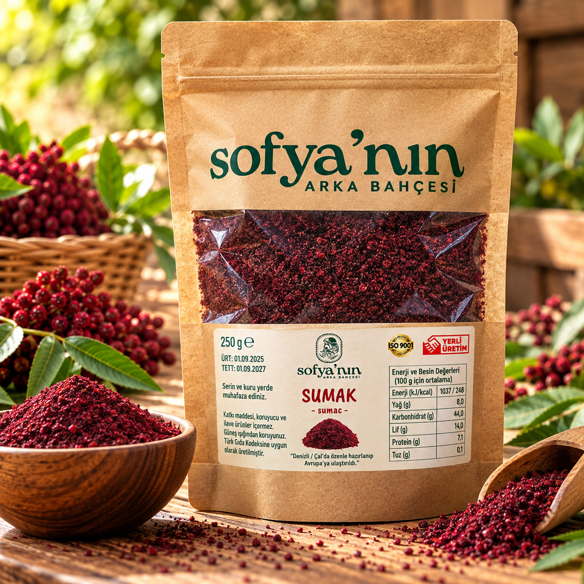 Natural and Fresh Sumac - 250 g