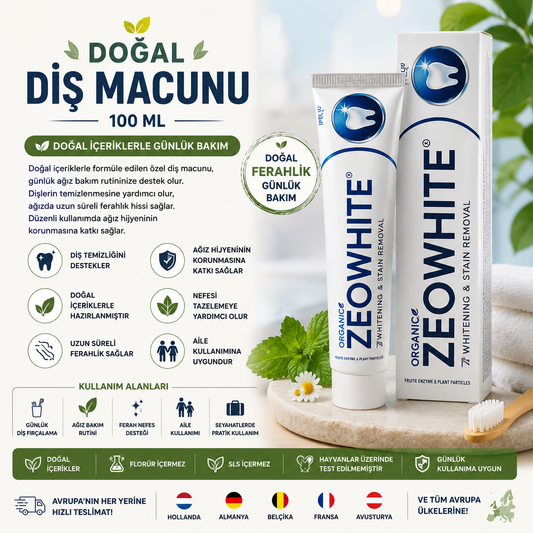 Doğal Diş Macunu 100 ML