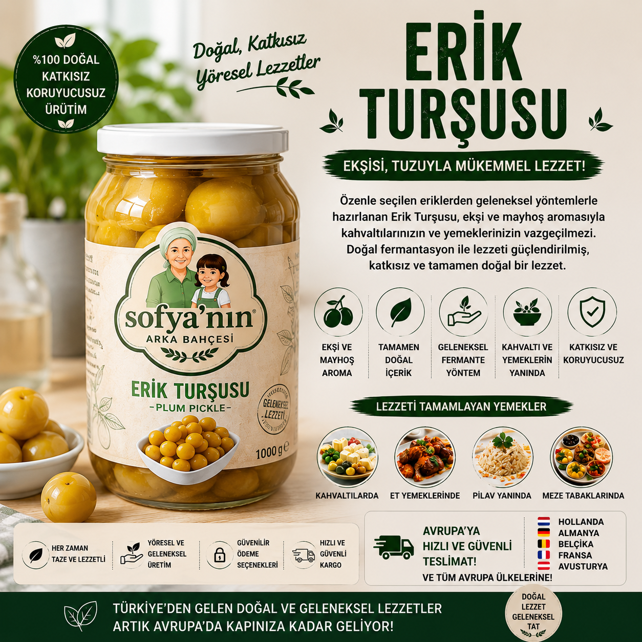 Erik Turşusu - 1kg