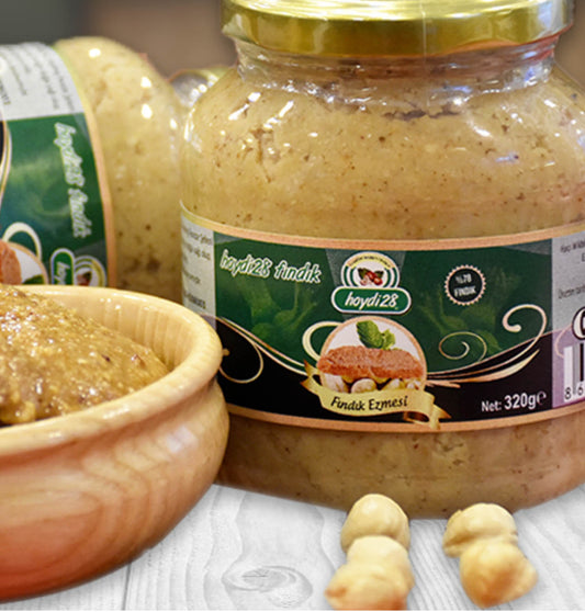 %80 Giresun Fındığı ile Fındık Ezmesi (320 g) - Karadeniz Fırtınası