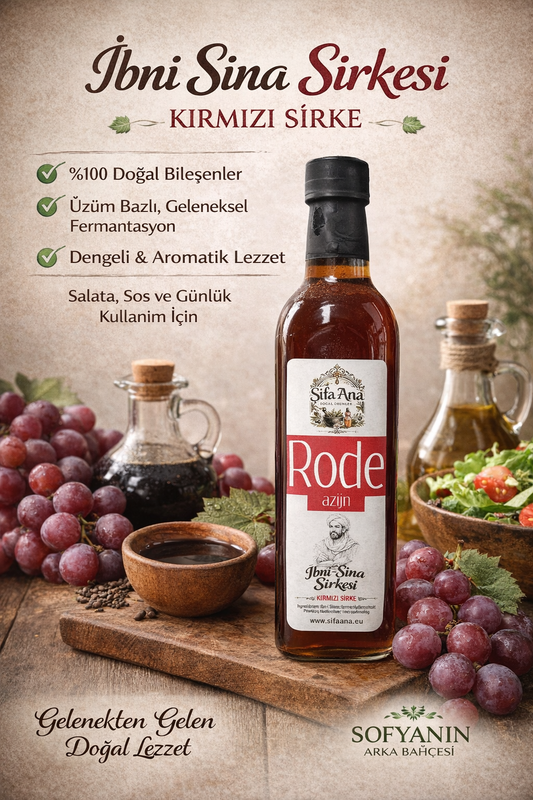 İbni Sina Sirkesi – Kırmızı Sirke (Rode Azijn) - 500 ml