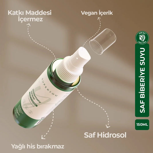 Superyou - Biberiye Suyu Güçlendirici ve Dökülme Önleyici Saç Toniği 150ML