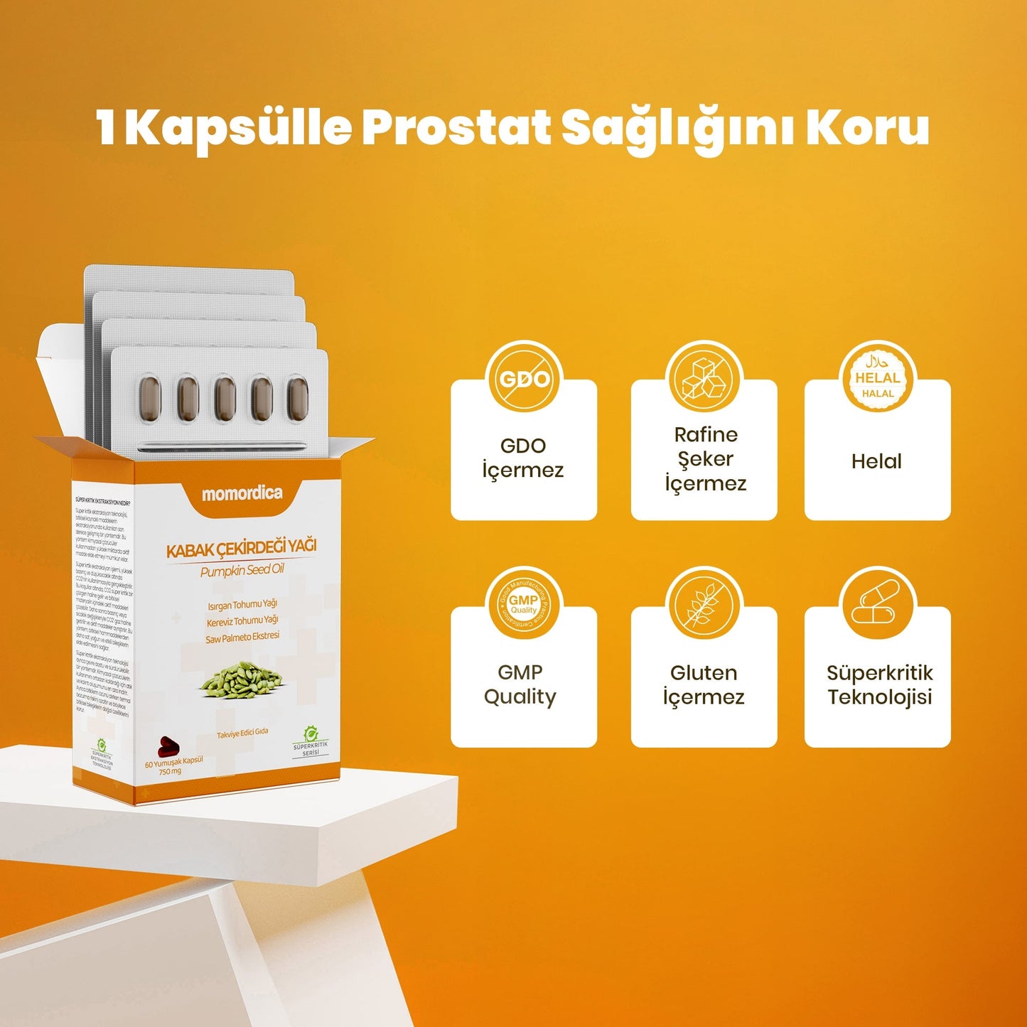 Kabak Çekirdeği Yumuşak Kapsül