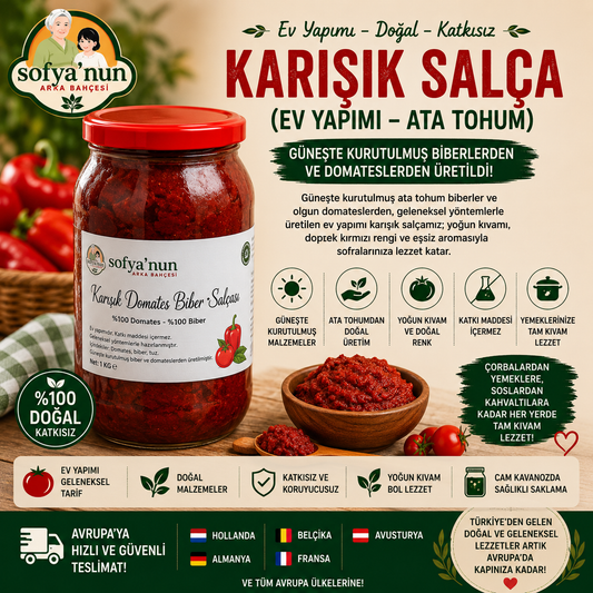 Ata Tohum Gemengde Tomatenpuree