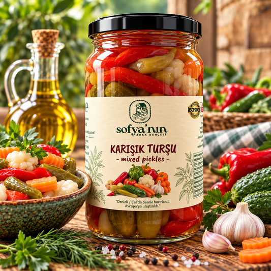 Sottaceti Misti - 1 KG - Barattolo di Vetro