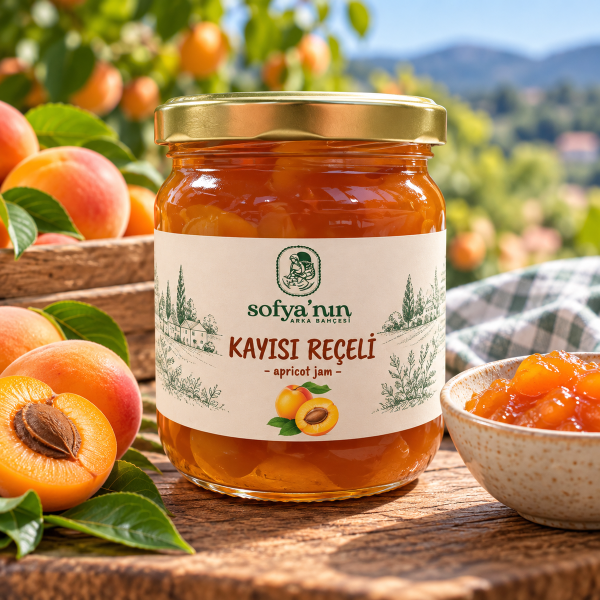 Kayısı Reçeli 425 GR