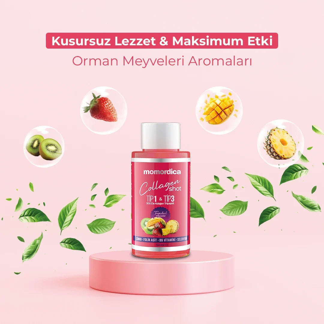 Momordica Collegen (Kolajen) Shot -10 Adet