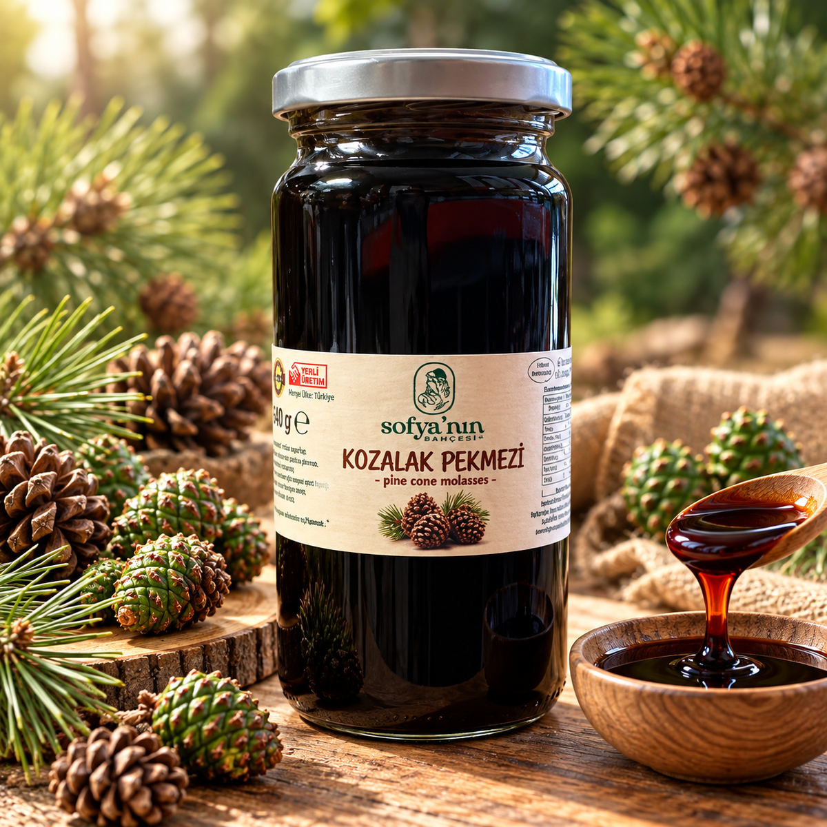 Sirop de pomme de pin (330 g)