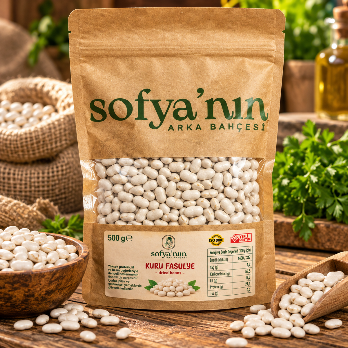 Fagioli secchi (Fagioli secchi di villaggio - 500g)